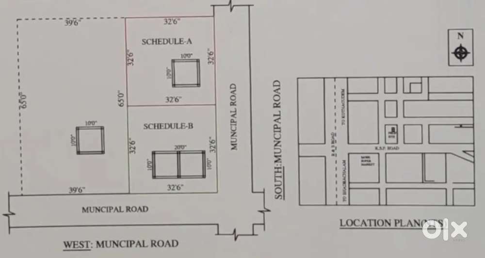 Registration property Shedule-B is Ready for sell slightly negotiable