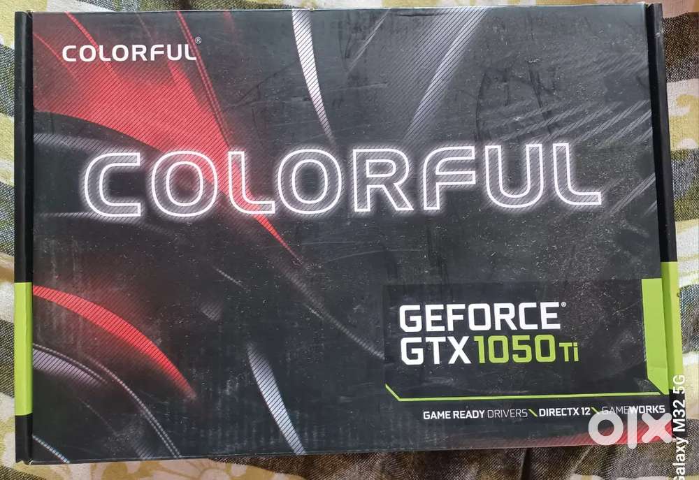 Nividia graphic card 4gb gtx 1050 with box