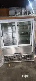 Metal Air Cooled Hot Display Counter