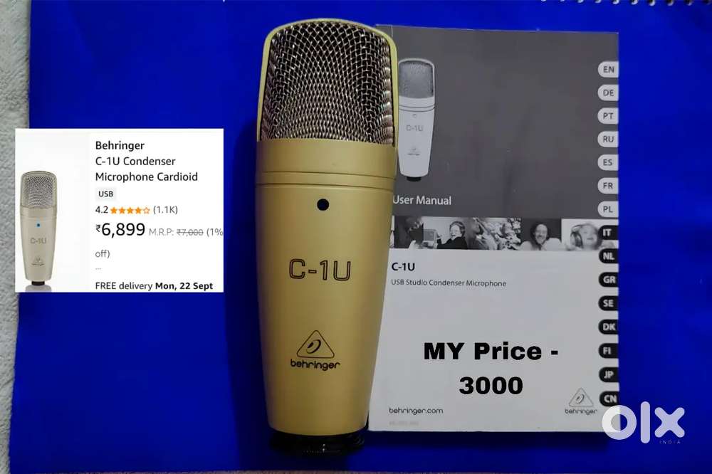 USB C TYPE MICROPHONE FOR MOBILE & LAPTOP