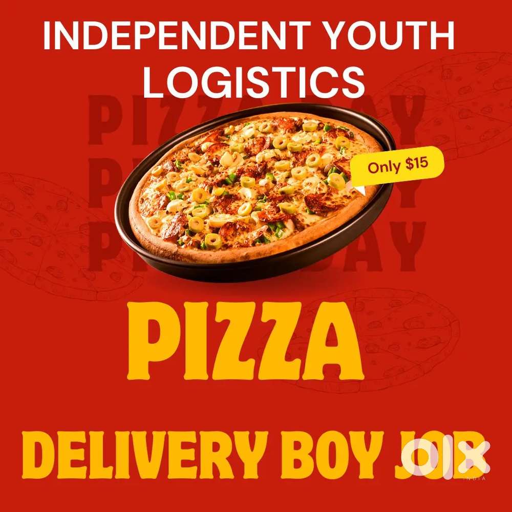 Mumbai Pizza Delivery Boy Job Bike Rider