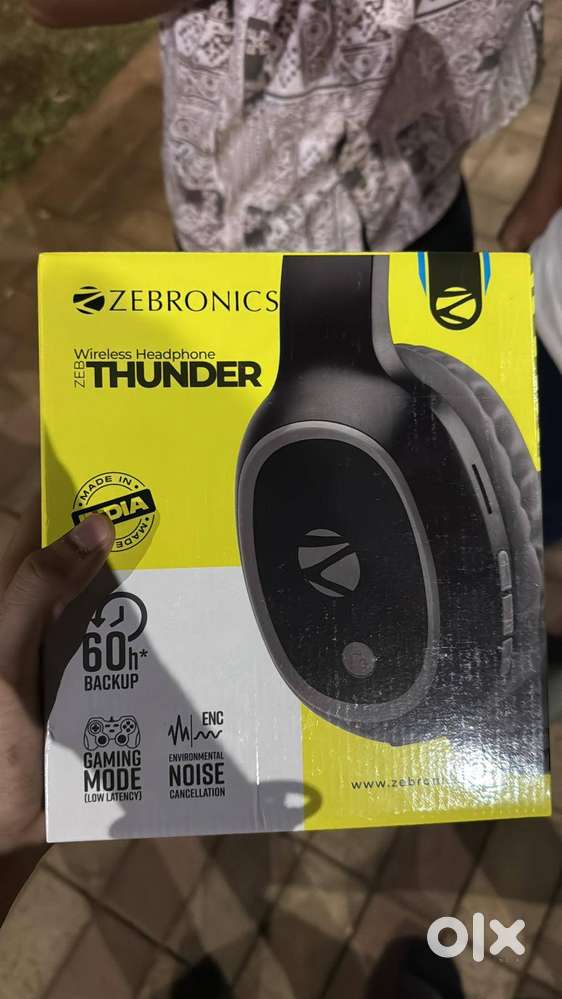 Zebronics headphones Unused, Unopened Sealed