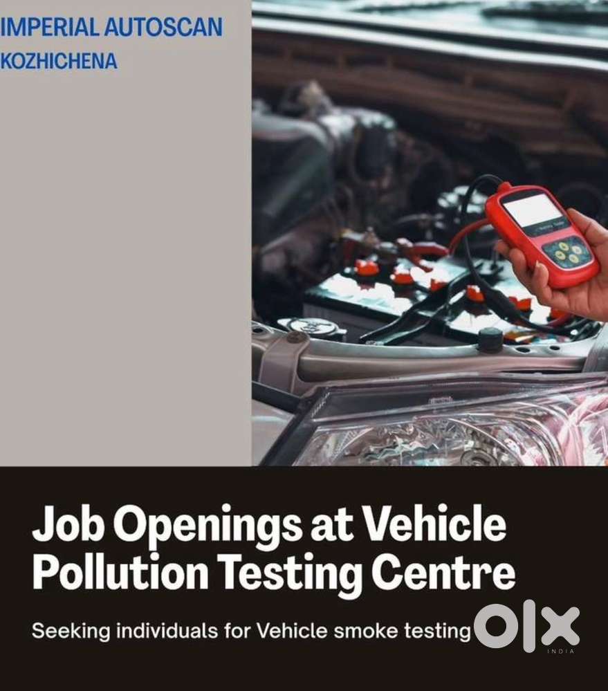 Vehicle Pollution Testing at Kozhichena