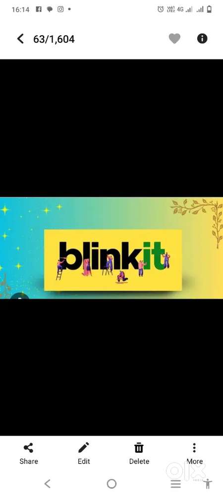 Hiring for gurgaon blinkit delivery boy job