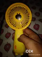 High speed rechargeable hand fan