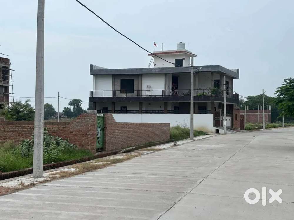 लखनऊ आउटर रिंग रोड से सटी टाउनशिप में प्लॉट, LDA से NOC, तुरंत कब्ज़ा