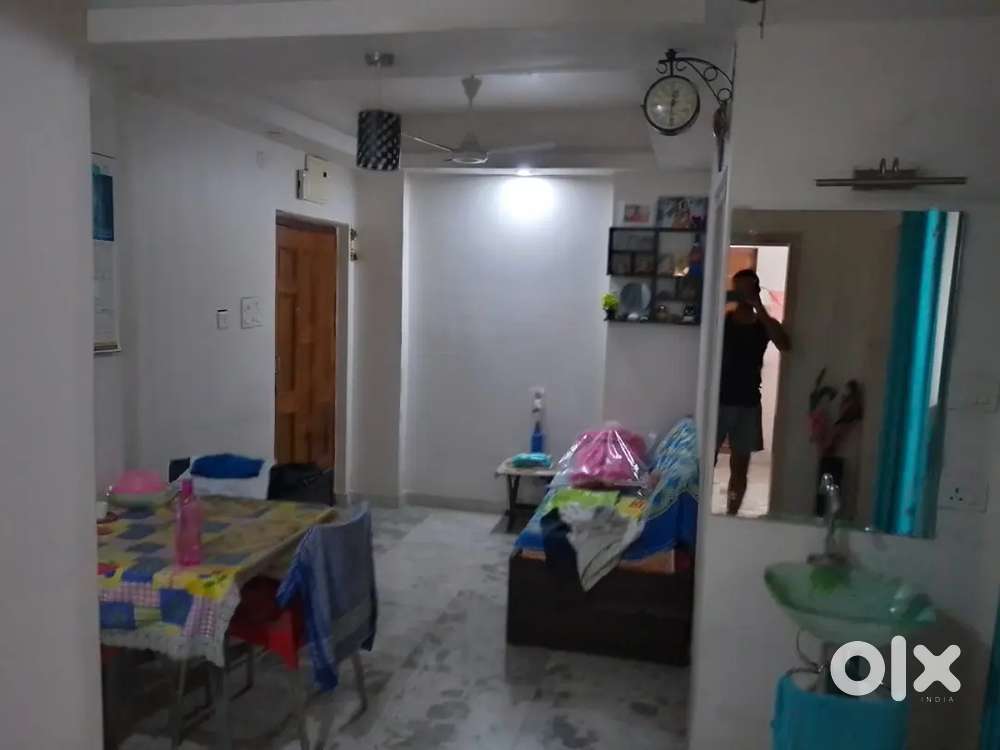 2 BHK semi furnished flat for sale Rajarhat