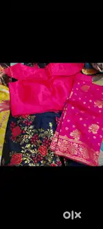 Banarsi lehnga with banarsi dupatta
