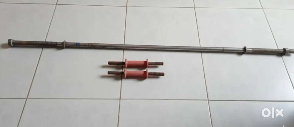 Gym barbell rod and dumbell rod..