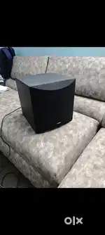 Yamaha active subwoofer,less used 5 onkyo speaker