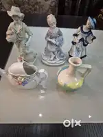Porcelain and crystal