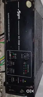 2 colam 1 mixer 300 wat bolster amplifier 15 inch speeker