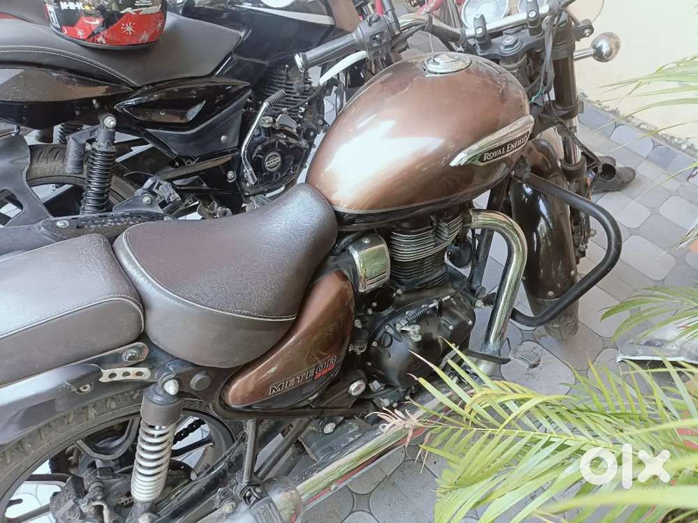 Good codition brown colour Royal enfield meteor supernova