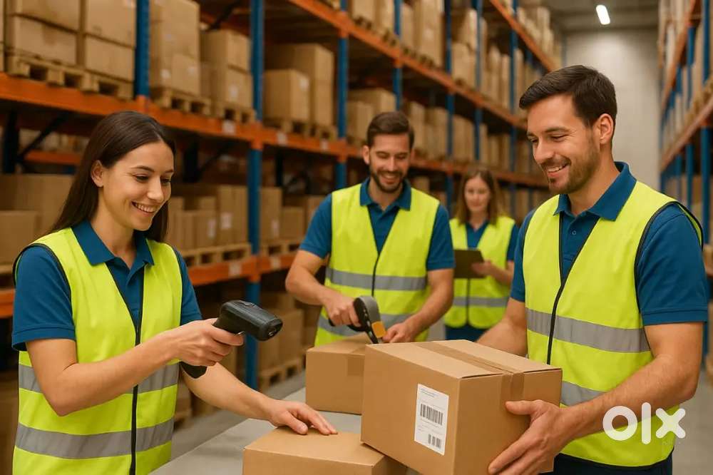 Packing and scanning staff