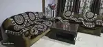Sofa set with table
