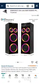 DH-Discovery tower speaker 4000w