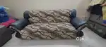 7 seater sofa set, 1 Deewan cum double bed, 1 drawing room showcase