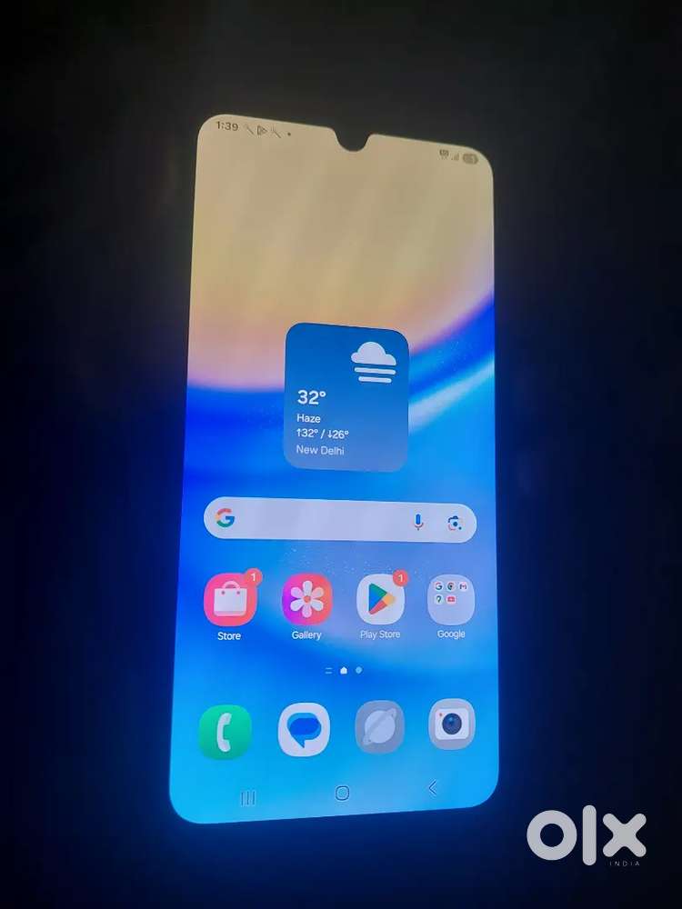 SamsungA15 5g 6gb128gb amoled display finger  bill charger