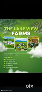 Farm land with 2bhk fully furnished cottages