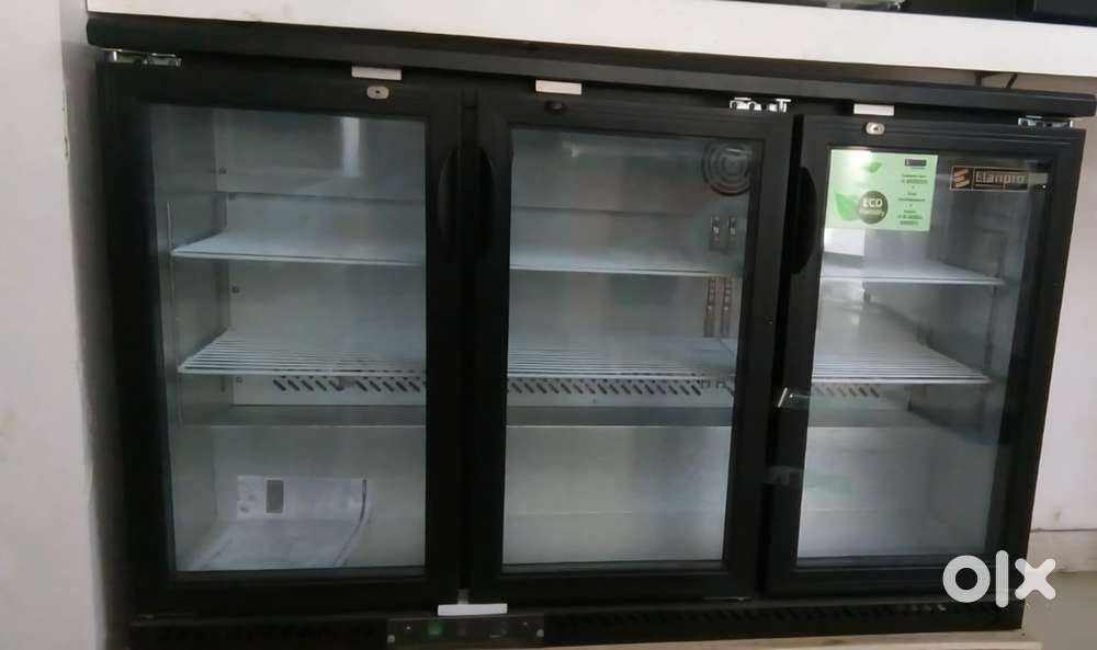 Elanpro 3 door back counter fridges-2units