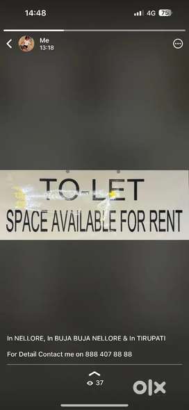 Space available for rental purpose