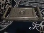 Silver dryfruit supari box Mukhwash dani