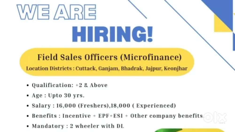 It's a completely Finance job.no charge apply for job.urgent required