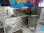 Shop counter SS material