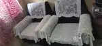 Sofa Set (3+2) and 1 takhat full wooden
