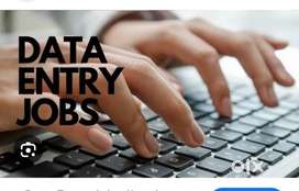 Simple typing work data entry job