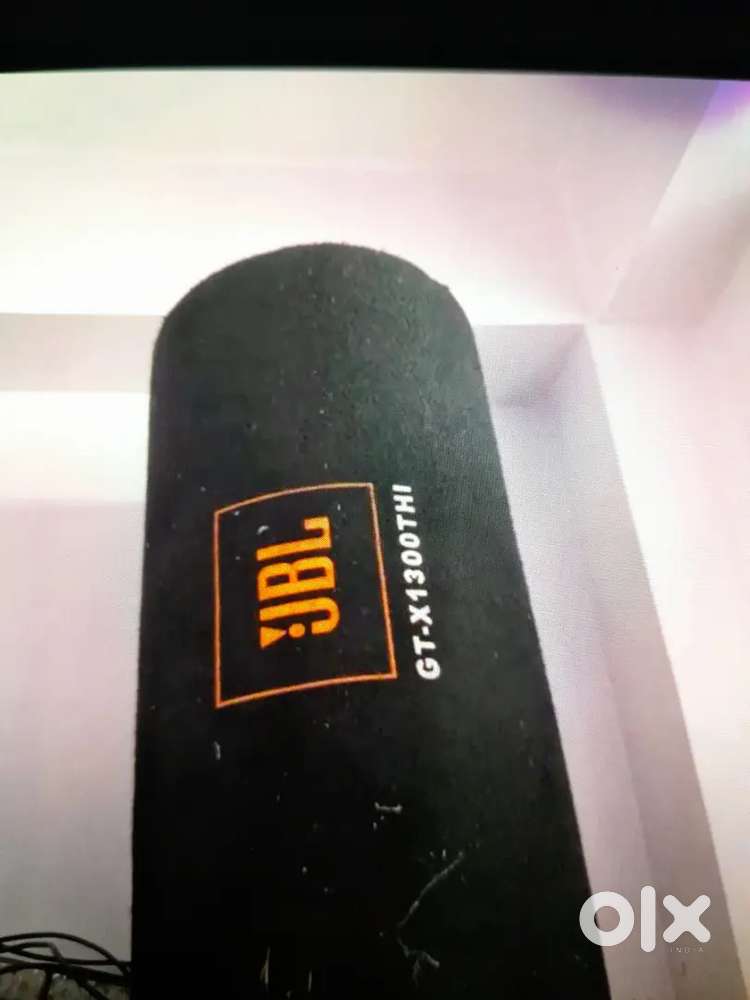 Sony amplifier, JBL Woofer