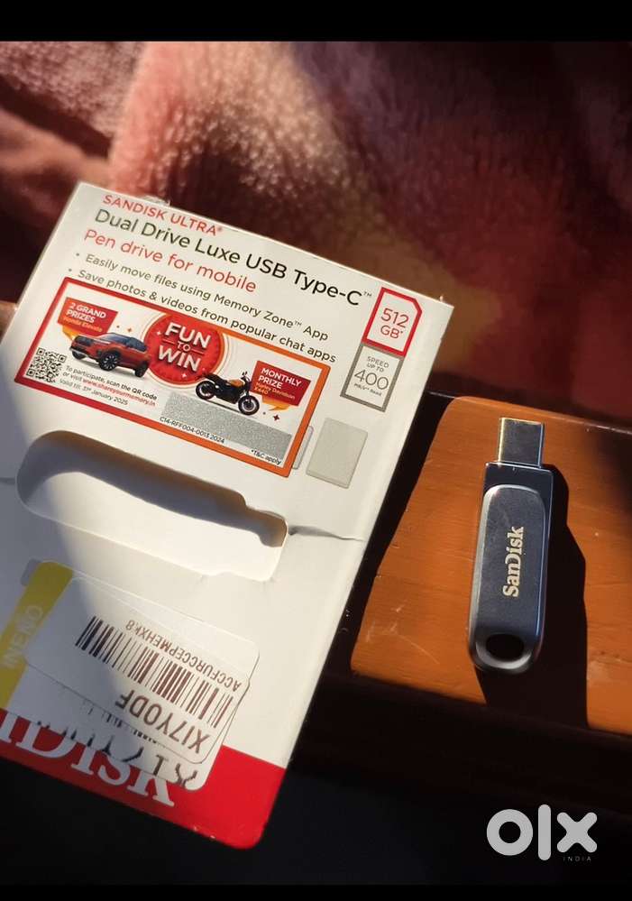 Sandisk 512GB SILVER PENDRIVE