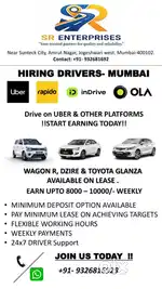 Hiring drivers for Uber Ola & other platforms
