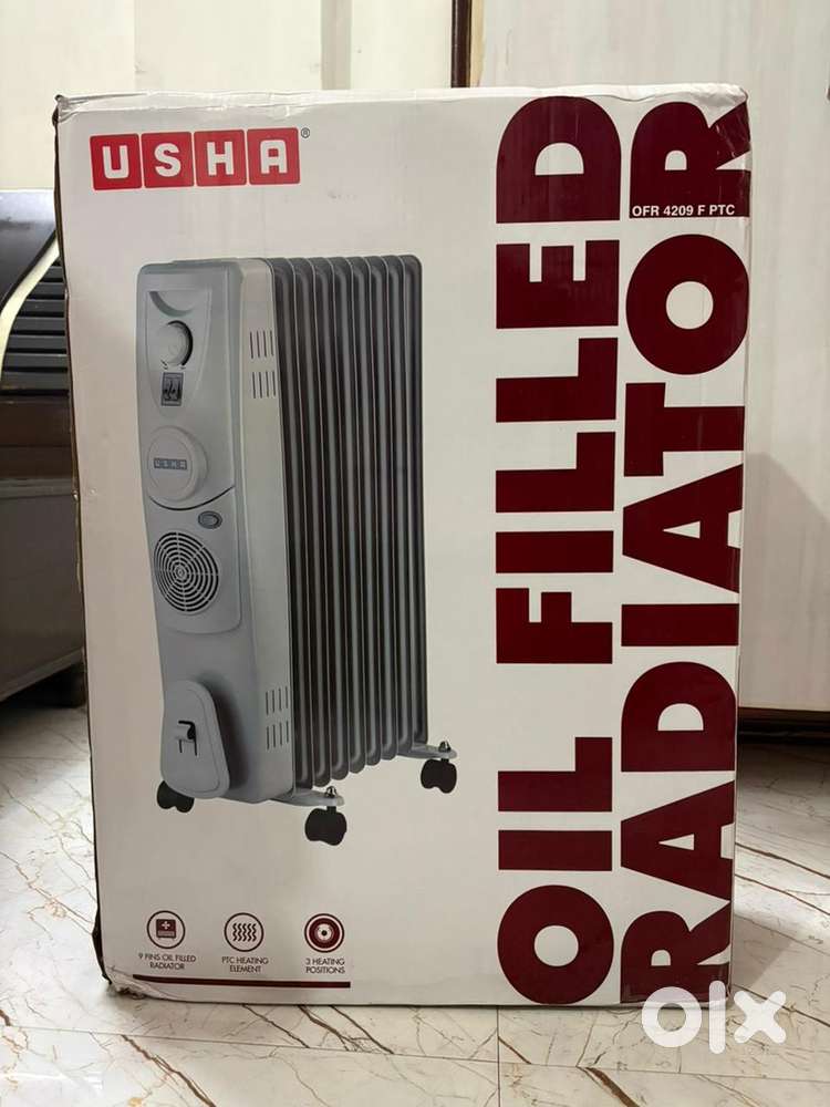 Usha Oil Filled Radiator/heater- Brand New Sealed Pack