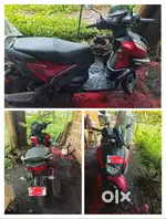 Yamaha Cygnus Ray ZR, in excellent condition. Less than a year old