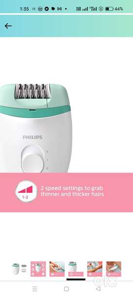 PHILIPS Corded compact epilator