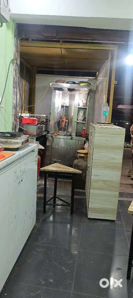 Shawarma machine &  colddrink fridge