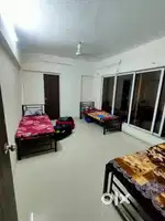 Male pg andheri metro station 2 min walking full furnished flat double