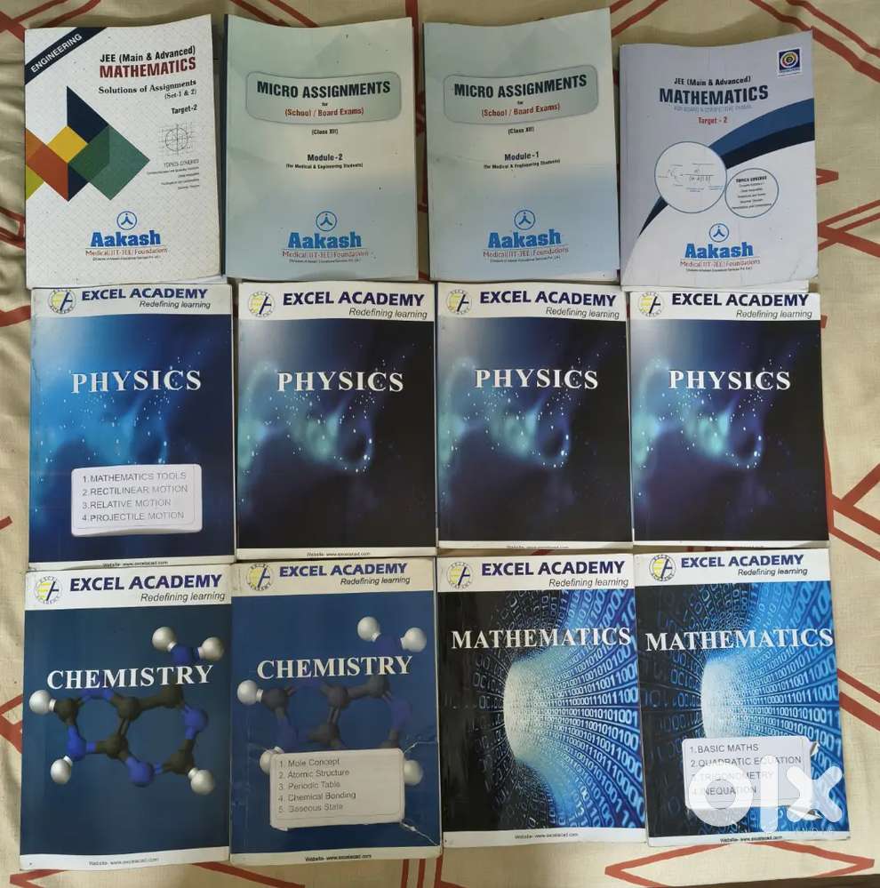 JEE MAINS + ADVANCE Preparation books