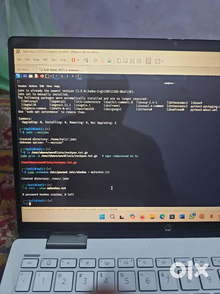 One year old Touch Screen, 360 degree screen rotation HP laptop