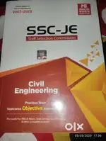 SSC Je (junior Engineer) previous paper with solved