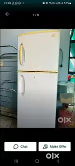 LG Double door fridge in good condition