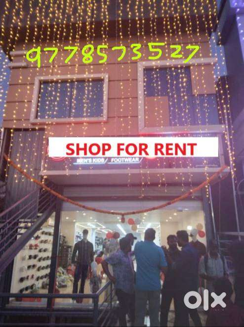 Showroom for rent, NH main road side, Attingal