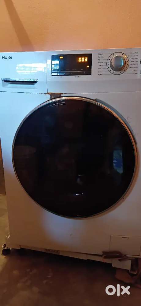 Haier front load washing machine