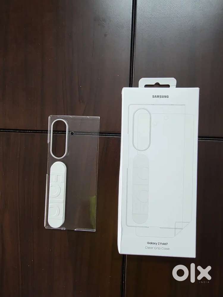 Samsung Z fold 7 clear grip case