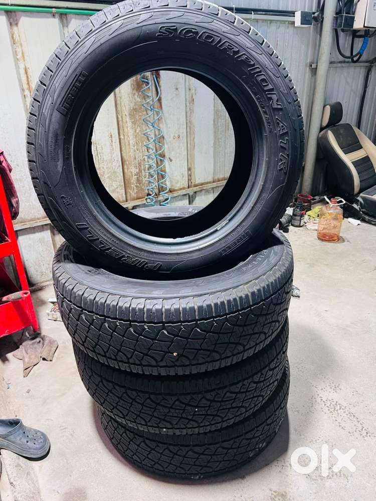 Pirelli AT 265/60/R18 tyres. Just 15kms done.