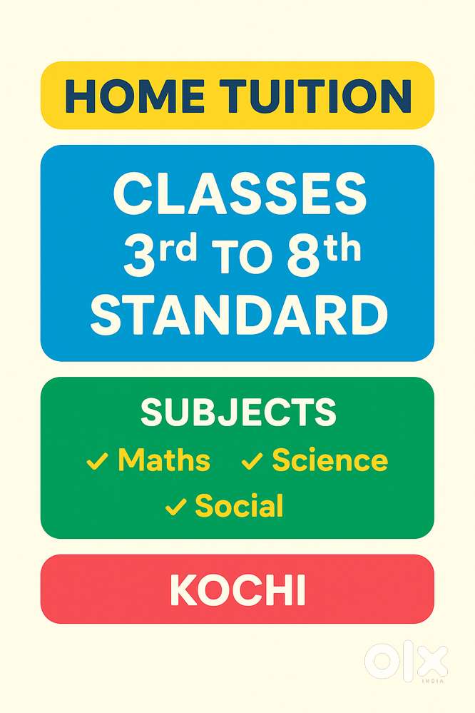Home Tuition Available