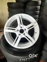 15 inch 100 pcd 5 holes less used alloys.