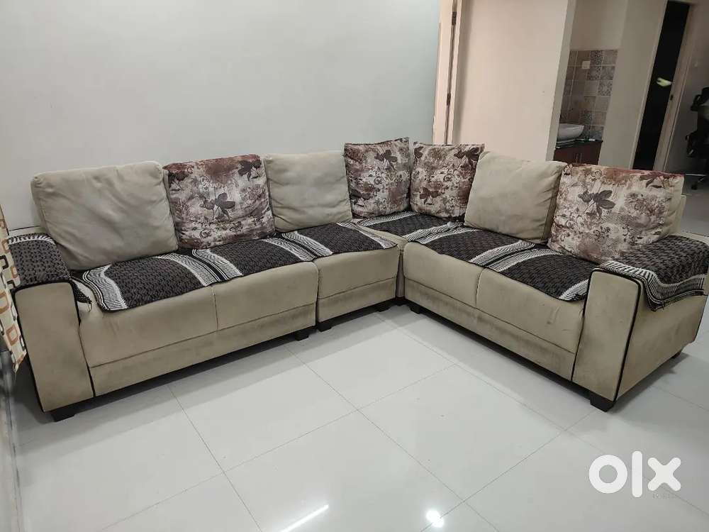 L shape sofa