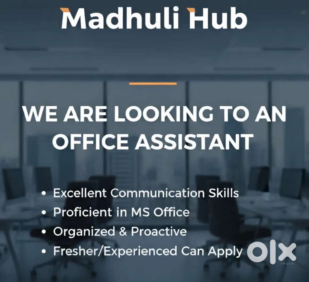 Office Staff required for an export firm with good experience!